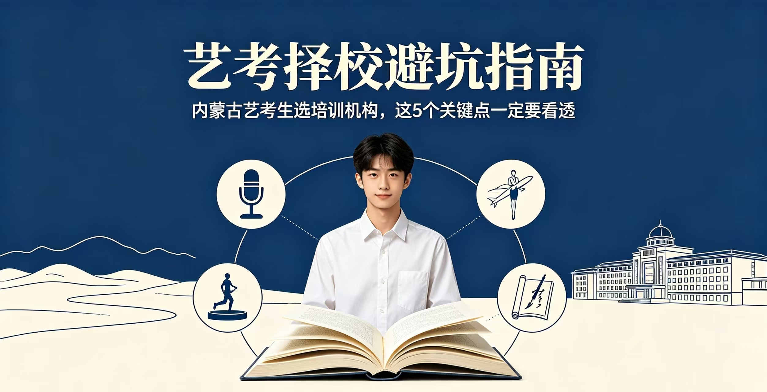 艺考择校避坑指南：内蒙古艺考生选培训机构，这5个关键点一定要看透