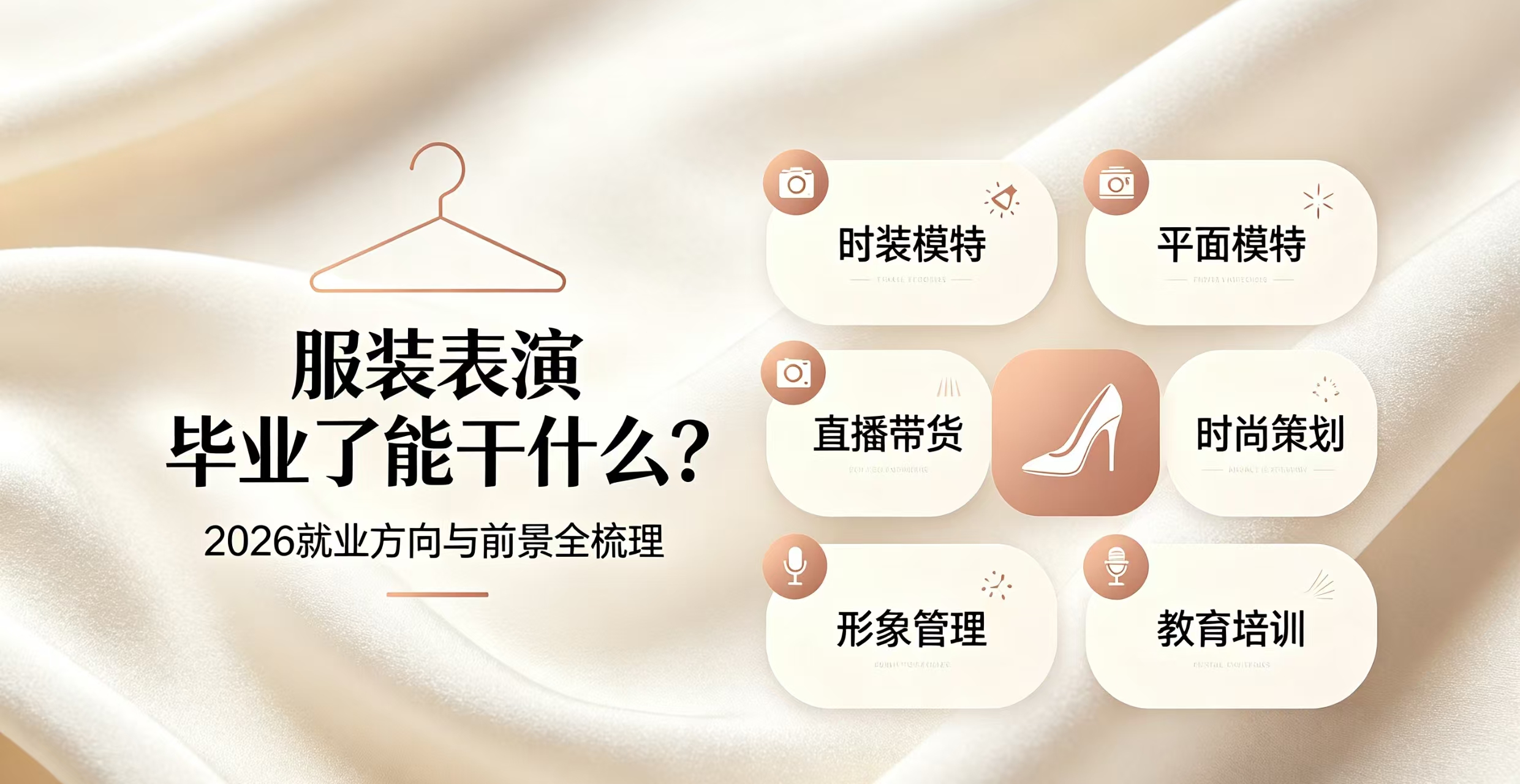 服装表演毕业了能干什么？2026就业方向与前景全梳理